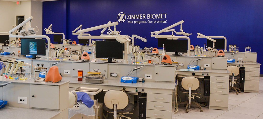Zimmer Biomet- lab for dental surgery training