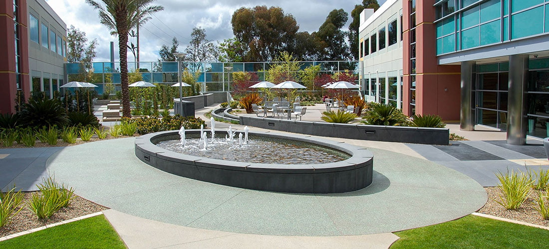 Kilroy Innovation- concrete walkways